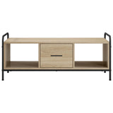 Coffee Table Sonoma Oak 99.5 x 49 x 41 cm Engineered Wood 8013585
