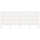 Bed Frame without Mattress White 140x200 cm Solid Wood Pine 3120133