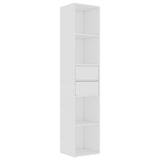 Book Cabinet White 36x30x171 cm Engineered Wood 802867