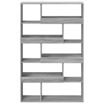 Bookcase Grey Sonoma 100x33x156.5 cm Engineered Wood 3309344