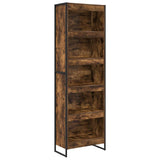 Book Cabinet 2 pcs Smoke Oak 60 x 30 x 189.5 cm Engineered Wood 3403000