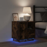 Bedside Cabinet Smoked Oak 50 x 34.5 x 50 cm Engineered wood 869586