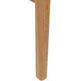 Dining Chair 2 pcs Natural and Light Solid Rubber Wood 42020509