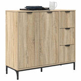 Sideboard Sonoma Oak 89.5 x 33 x 82 cm Engineered Wood 883456
