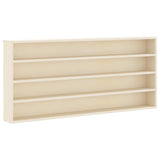 Wall Display Case Wall-Mounted Beige 80 x 8.5 x 36 cm 42015619