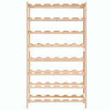 Wine Rack Cedar Wood 57.5x28x102 cm 246441