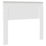 Headboard Gloss White Engineered wood 888456