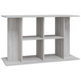 Aquarium Stand Grey Sonoma 100x40x60 cm Engineered Wood 833589