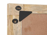 Mirror Wall-mounted Brown and Black 70 x 50 x 3 cm Glass 4018875