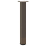 Console Table Legs 4 pcs Natural Steel 72-74 cm Steel 4012471