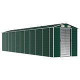 Garden Shed Green Galvanised Steel Large Garden Shed 3188240