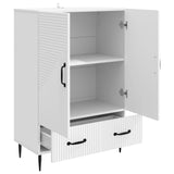 Sideboard with Drawer White 66 x 34.5 x 95 cm Engineered Wood 894895