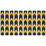 Reflective Corner Guards 10 pcs Rubber 80 cm 142840