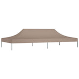 Party Tent Roof 6x3 m Taupe 270 g/m 315330