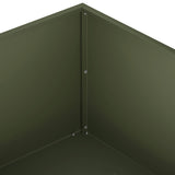 Garden Planter 2 pcs Olive Green 40 x 40 x 20 cm 8004987