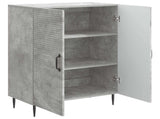 Sideboard Concrete Grey 66 x 34.5 x 89.5 cm Engineered Wood 894818