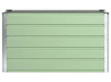 Planter Pastel Green 100 x 50 x 77 cm Galvanised Steel 42018255