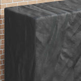 Pingpong Table Cover Plain Black 165 x 70 x 185 cm Fabric 4105929