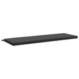 2-Piece Bench Cushions SOEST 2 pcs 100% Polyester Anthracite 949395