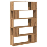 ZNTS Book Cabinet/Room Divider Artisan Oak 100x24x155 cm 856747