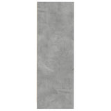 Apothecary Cabinet Concrete Grey 30x41x118 cm Engineered Wood 855163