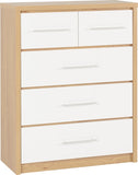 ZNTS Seville 3+2 Drawer Chest 100-102-084