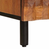 Sideboard 2 pcs Acacia Brown Finish 60 x 33 x 75 cm 3310034
