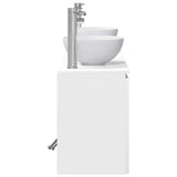 Bathroom Cabinet Set 3 pcs High Gloss White 49.5 x 35 x 63 cm 3405621