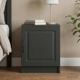 Bedside Cabinet Black 43 x 34.5 x 47 cm Engineered Wood 895717