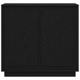 Sideboard Black Oak 80 x 40 x 75 cm Engineered Wood 862133