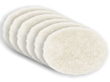 Cushion with Pillow HEERLEN 6 pcs White PV Fleece 929872