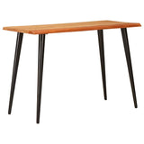 Dining Tables Brown and Black 110 x 55 x 78 cm Solid Mango Wood 4104611