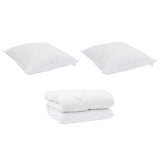 Winter Duvet with Pillow 3 pcs White Microfiber 3377735
