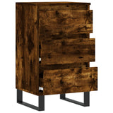 Sideboard Smoked Oak 40x35x70 cm Engineered Wood 831105