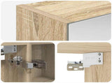 Bathroom Mirror Cabinet Sonoma Oak 60 x 14.5 x 70 cm 889057