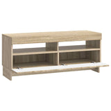 LED TV Cabinet Sonoma Oak Engineered Wood 896107