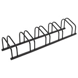 Bike Rack for 5 Bikes Black Steel 154425