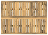 Coffee Table White and Black 80 x 80.5 x 45 cm 901742