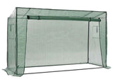 Greenhouse Green Powder-coated steel 200 x 80 x 173 cm 46918