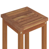 Garden Bar Set Natural wood Solid Acacia wood Large Footrest 3116008