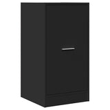 Apothecary Cabinet Black 40x41x77.5 cm Engineered Wood 855188