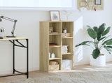 Bookcase Sonoma Oak 50x25x105 cm Engineered Wood 852791