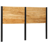 Headboard 160 cm Solid Wood Acacia and Iron 4017554