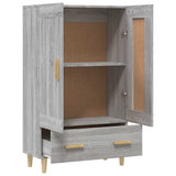 Highboard Grey Sonoma 70x31x115 cm Engineered Wood 817484
