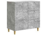 Sideboard Concrete Grey 66 x 34.5 x 90 cm Engineered Wood 895088