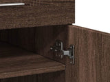 Sideboard Brown Oak 80x42.5x93 cm Engineered Wood 3281475