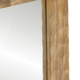 Bathroom Mirror 50x70x2.5 cm Solid Wood Mango and Glass 356922