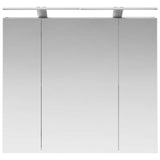 Bathroom Mirror Cabinet Grey Sonoma 80 x 14.5 x 70 cm 889116