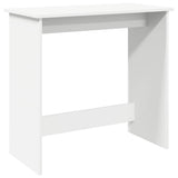 Desk White 80x40x75 cm Engineered Wood 860454