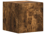 TV Cabinet Set Wall-mounted 4 pcs Smoked Oak Engineered Wood 3409038